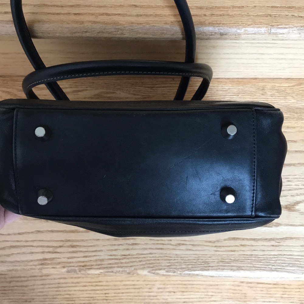 VINTAGE COACH leather shoulder bag - Picture 4 of 13